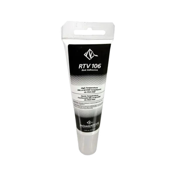 Momentive RTV-106-3TG Red High Temp Silicone Sealant Paste